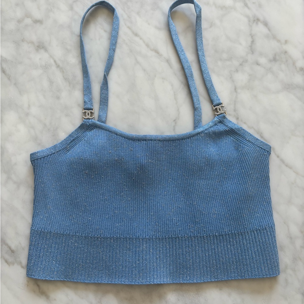 Chanel crop top corset size 38